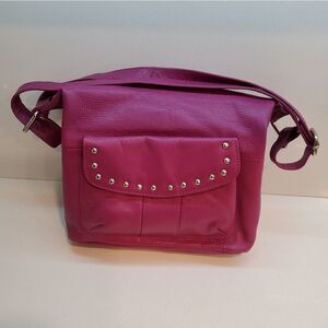Marco Avane Leather Crossbody Bag